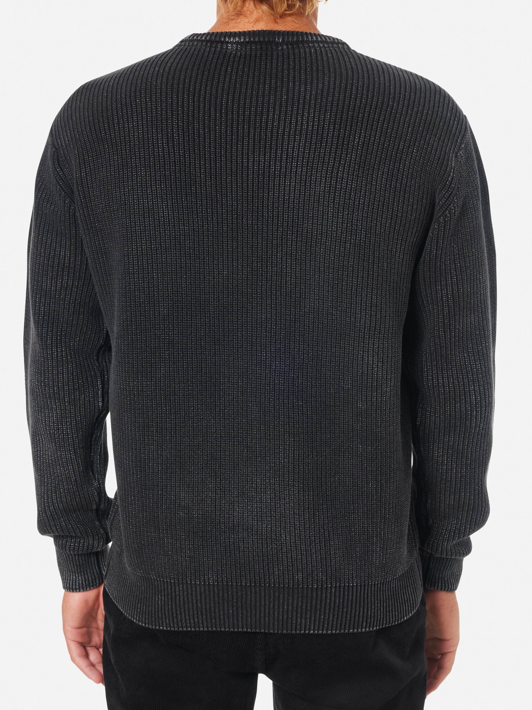 Katin Swell Sweater LS Long Sleeve Winter Fall Men’s Tops for Men Black Wash Knit Knitted Shirt Athens GA Georgia Kempt Menswear Store Near Me