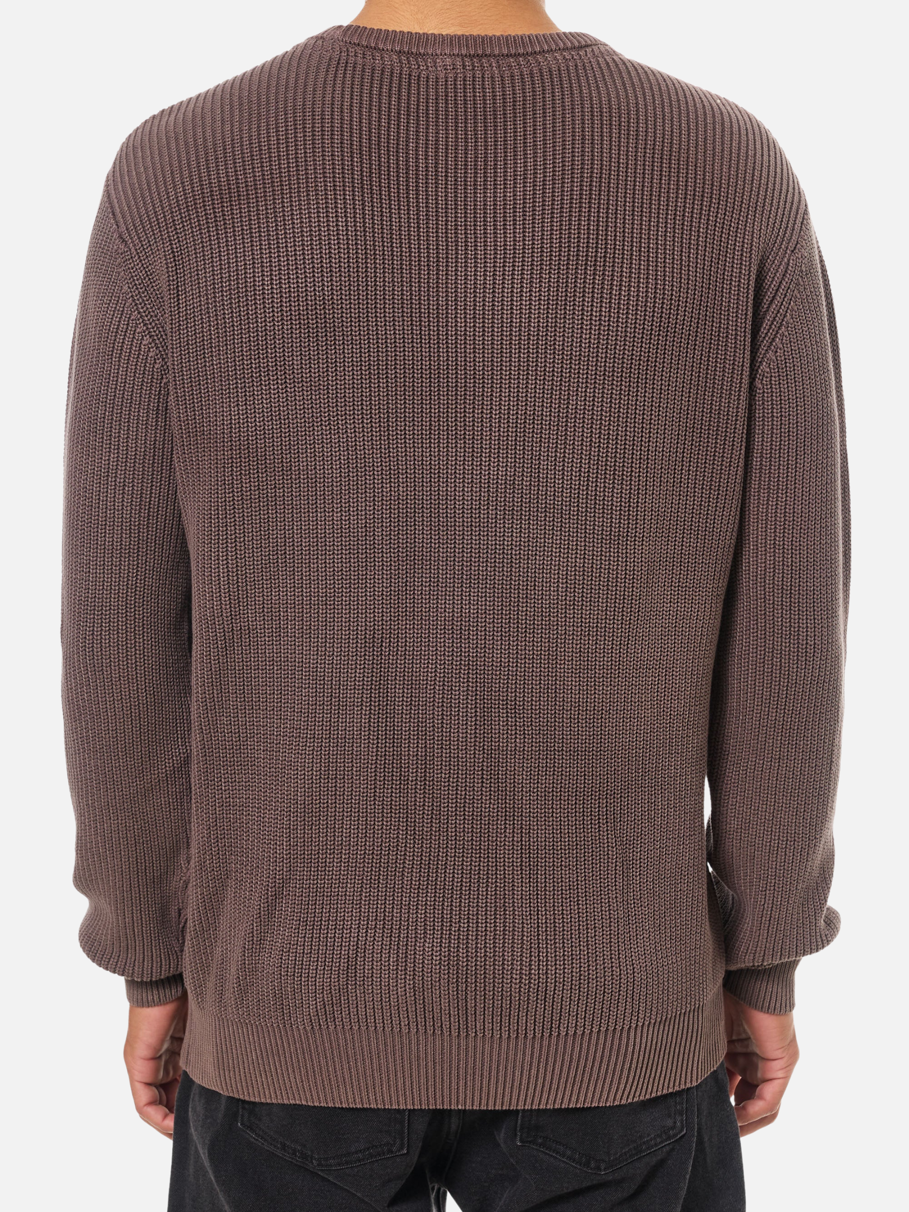 Katin Swell Sweater LS Long Sleeve Winter Fall Men’s Tops for Men Plum Brown Knit Knitted Shirt Athens GA Georgia Kempt Menswear Store Near Me