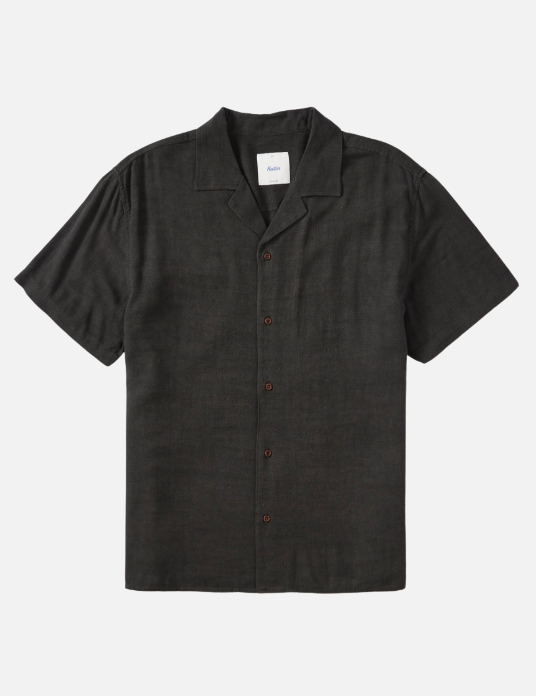 Katin Teller Shirt Blackwash Men's Collared Casual SS Short Sleeve Button Down For Men Athens GA Georgia Kempt Menswear Store Near Me