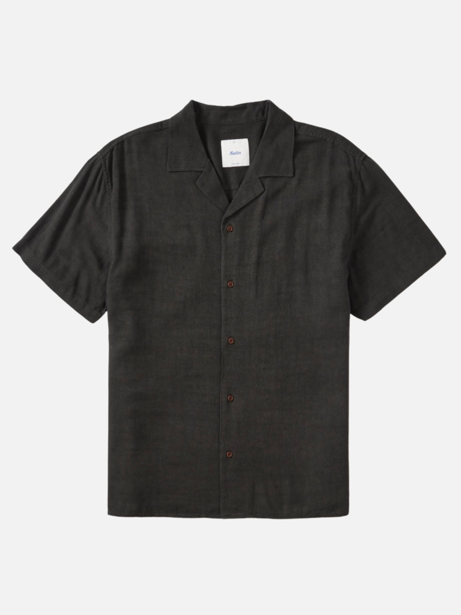 Katin Teller Shirt Blackwash Men's Collared Casual SS Short Sleeve Button Down For Men Athens GA Georgia Kempt Menswear Store Near Me