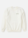 katin vista crewneck sweatshirt cotton polyester blend fleece white kempt athens ga georgia men's clothing store