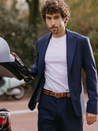 La Boucle The Napoli Italian Leather Camel Brown Braided Belt No Holes Stretchy Men’s Belts Athens GA Georgia Kempt Menswear Store Near Me