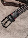 La Boucle The Washington Leather Belt Black Men’s Stretchy No Holes Belts Athens GA Georgia Kempt Menswear Store Near Me