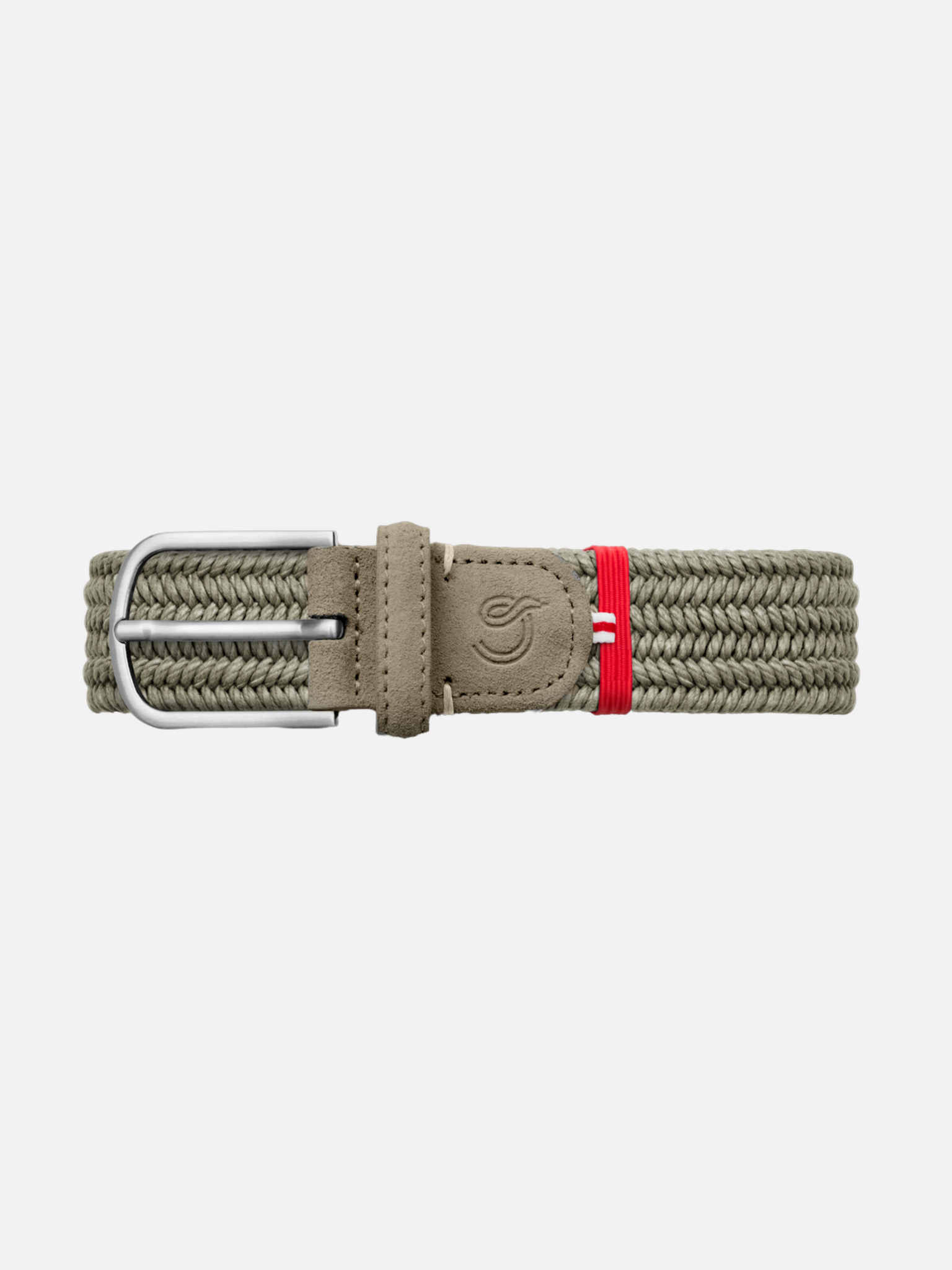 La Boucle Suede Waxed Cotton Belt Veneto Truffle Men’s Belts Belt Adjustable Woven Athens GA Georgia Kempt Menswear Store Near Me