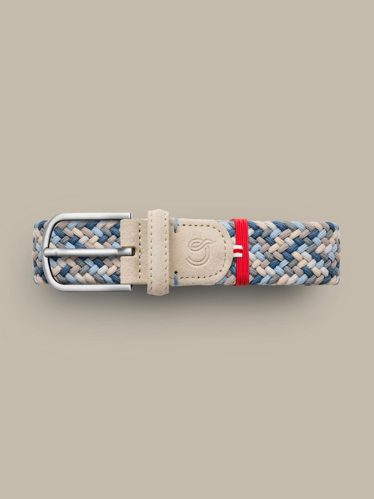 La Boucle Santa Barbara Stretch Belt - Blue Multi