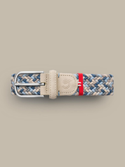 La Boucle Santa Barbara Stretch Belt - Blue Multi