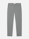 Les Deux Como Reg Suit Pants Grey Gray Melange Relaxed Straight Fit Formal Nice Pants for Men Men’s Bottoms Fall Winter Athens GA Georgia Kempt Menswear Store Near Me