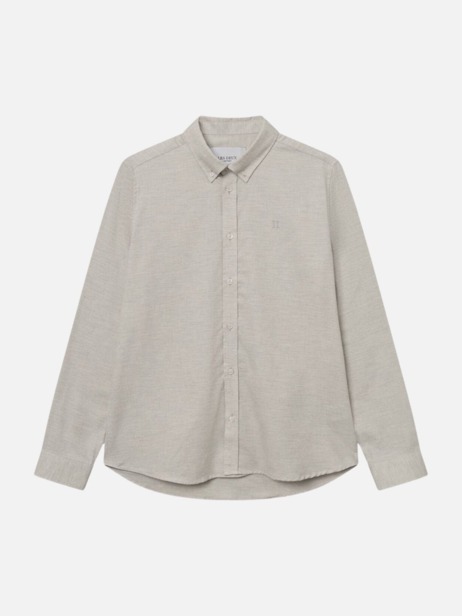 Les Deux Desert Reg Shirt Snow Malange Men’s Button Down Collared Top Athens Kempt Menswear Store