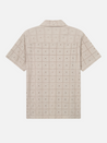 Les Deux Hector Anglaise Shirt Light Sand Men’s SS Short Sleeve Button Up Casual Shirt Collared Top for Men Athens GA Georgia Kempt Menswear Store Near Me