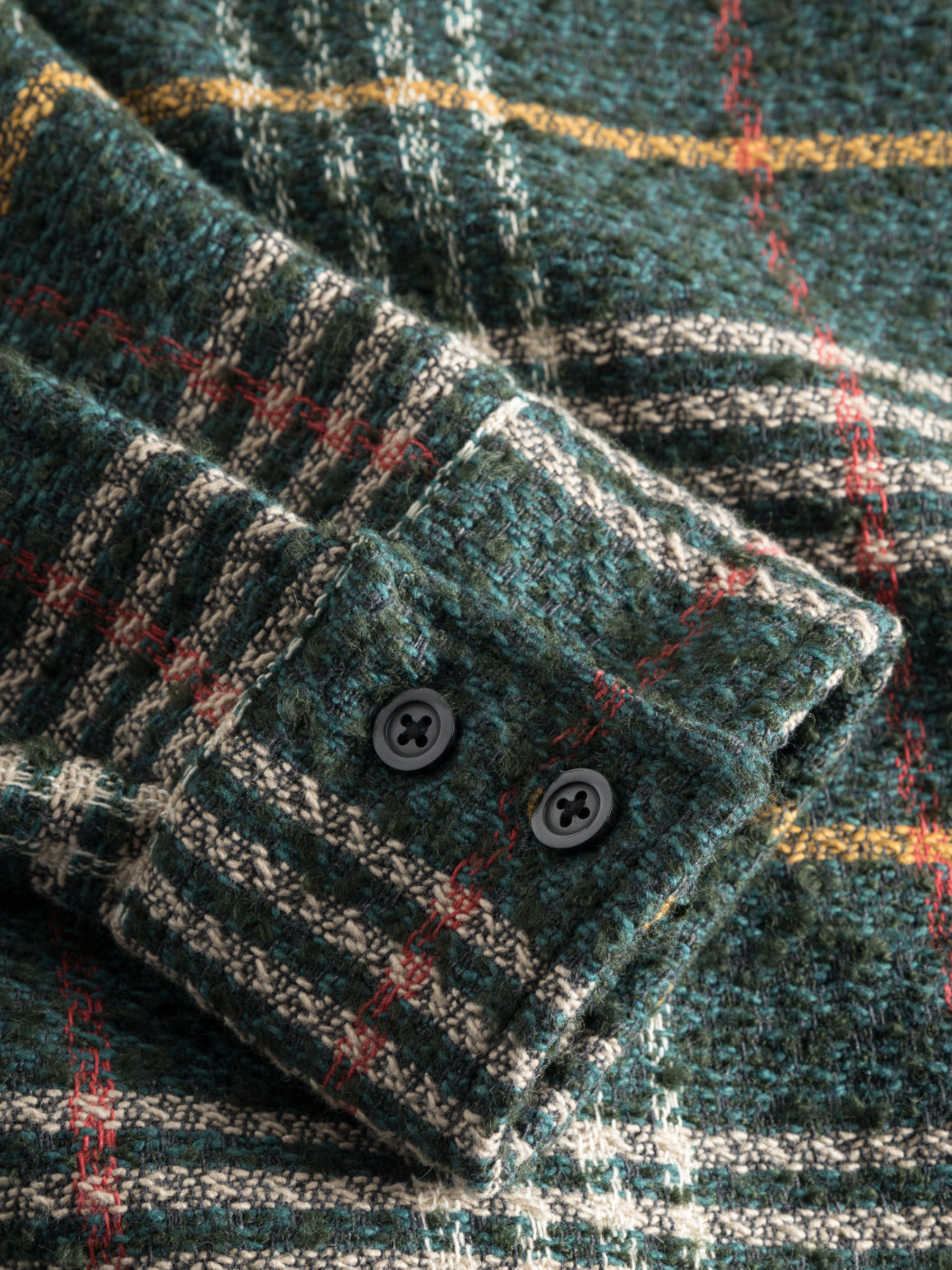 KAJA CHECK FLANNEL SHIRT JACKET | KAJA
