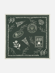 Les Deux Patch Neckerchief Bandana Scarf Men’s Accessories for Men Duffel Bag Green Athens GA Georgia Kempt Menswear Store Near Me