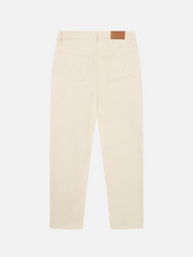 Les Deux Roi Denim Pants Ivory Cream Relaxed Wide Baggy Fit Men’’s Bottoms for Men Athens GA Georgia Kempt Menswear Store Near Me 