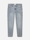 Les Deux Ryder Washed Denim Jeans Pants Loose Tapered Fit Light Indigo Wash Pants Bottoms for Men Athens GA Georgia Kempt Menswear Store Near Me