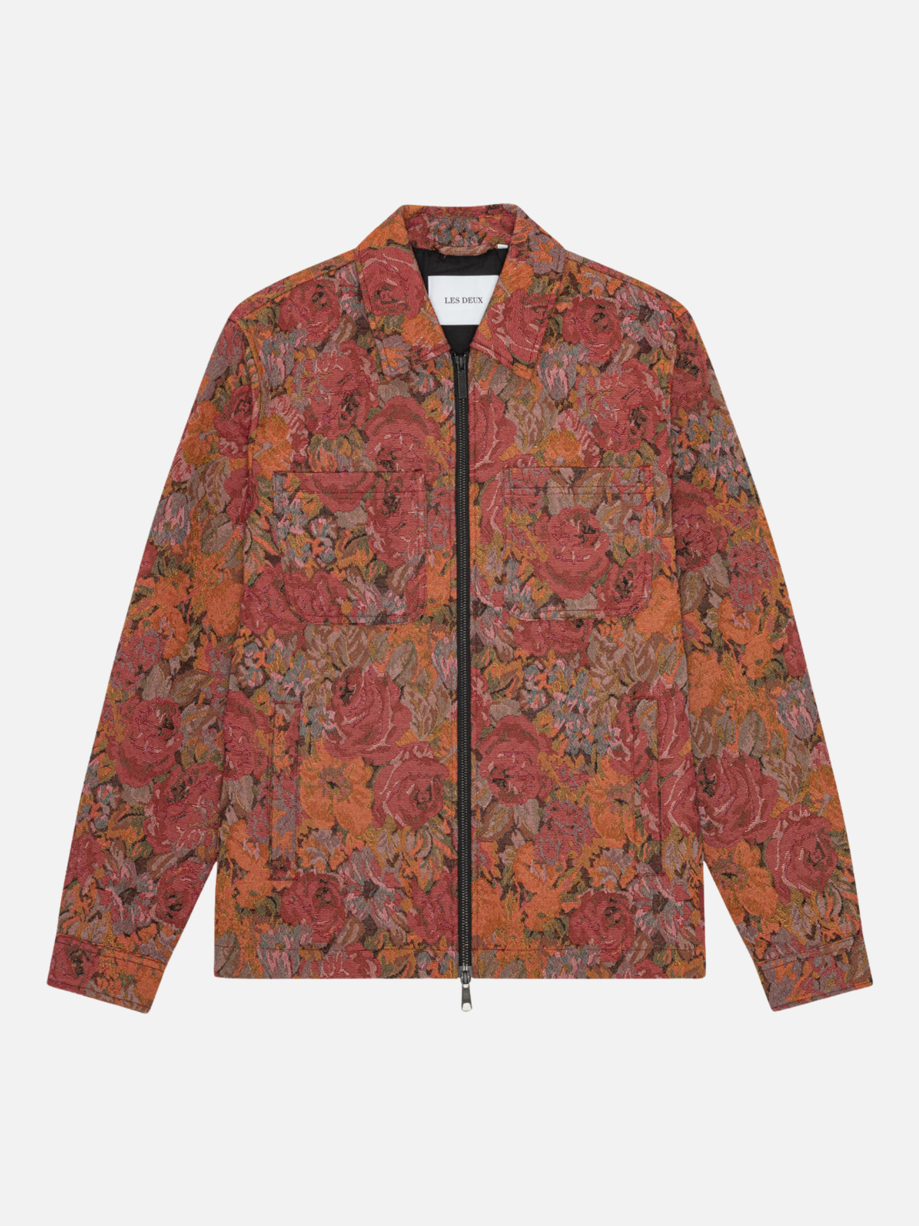 Les Deux Marseille Jacquard Zipper Jacket