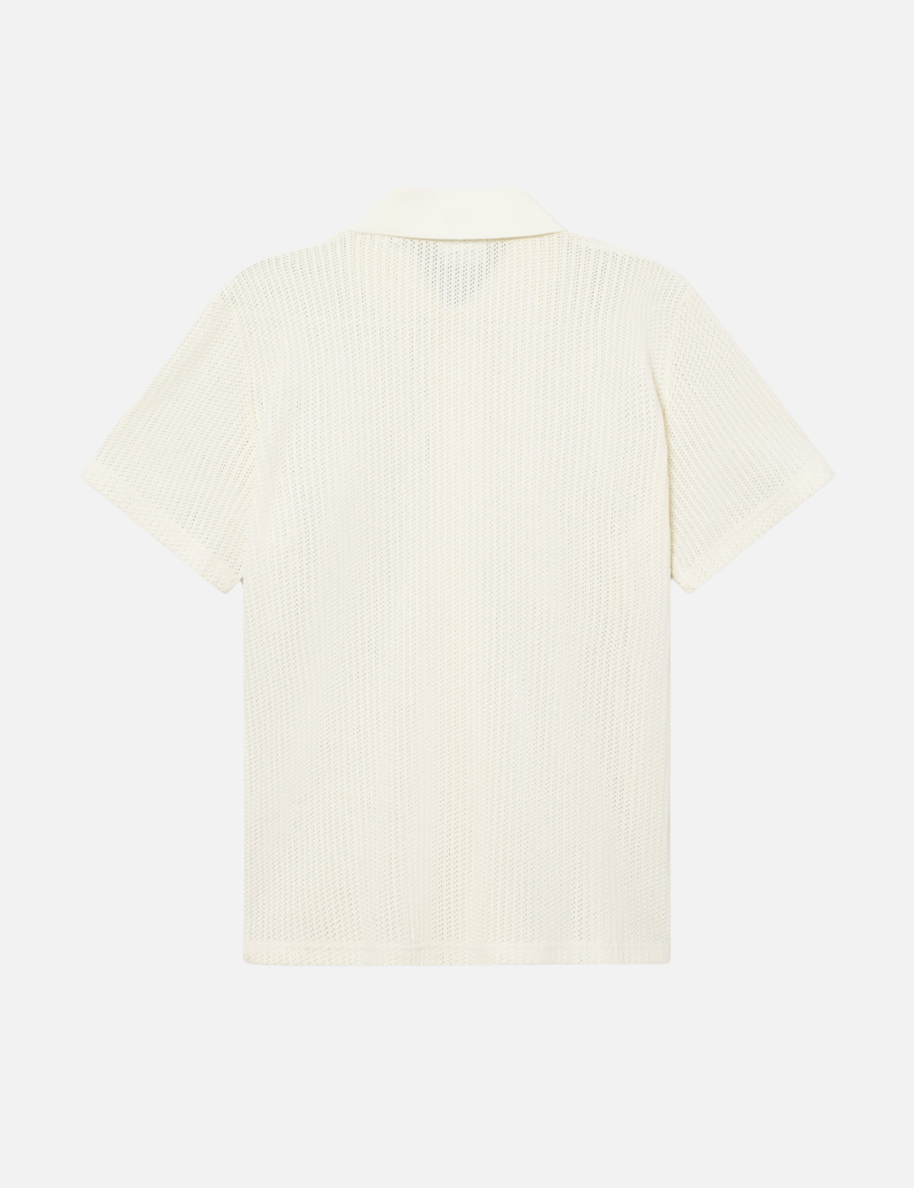 Les Deux Axel Shirt Light Ivory Men's Short Sleeve Button Up Collared Top For Men Athens GA Georgia Kempt  Menswear Store Near Me
