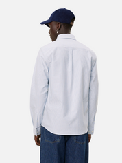 Les Deux Konrad Oxford Shirt Light Blue White LS Long Sleeve Men's Button Down Collared Shirt For Men Athens GA Georgia Kempt Menswear Store Near Me