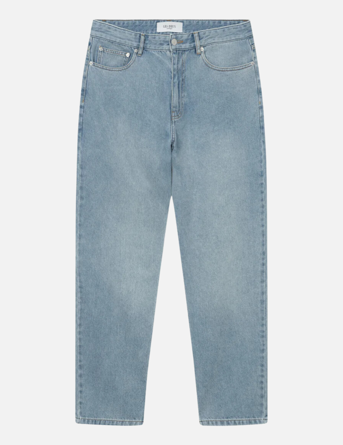 les deux ryder relaxed jeans 100% organic cotton light wash denim kempt athens ga georgia men's clothing store