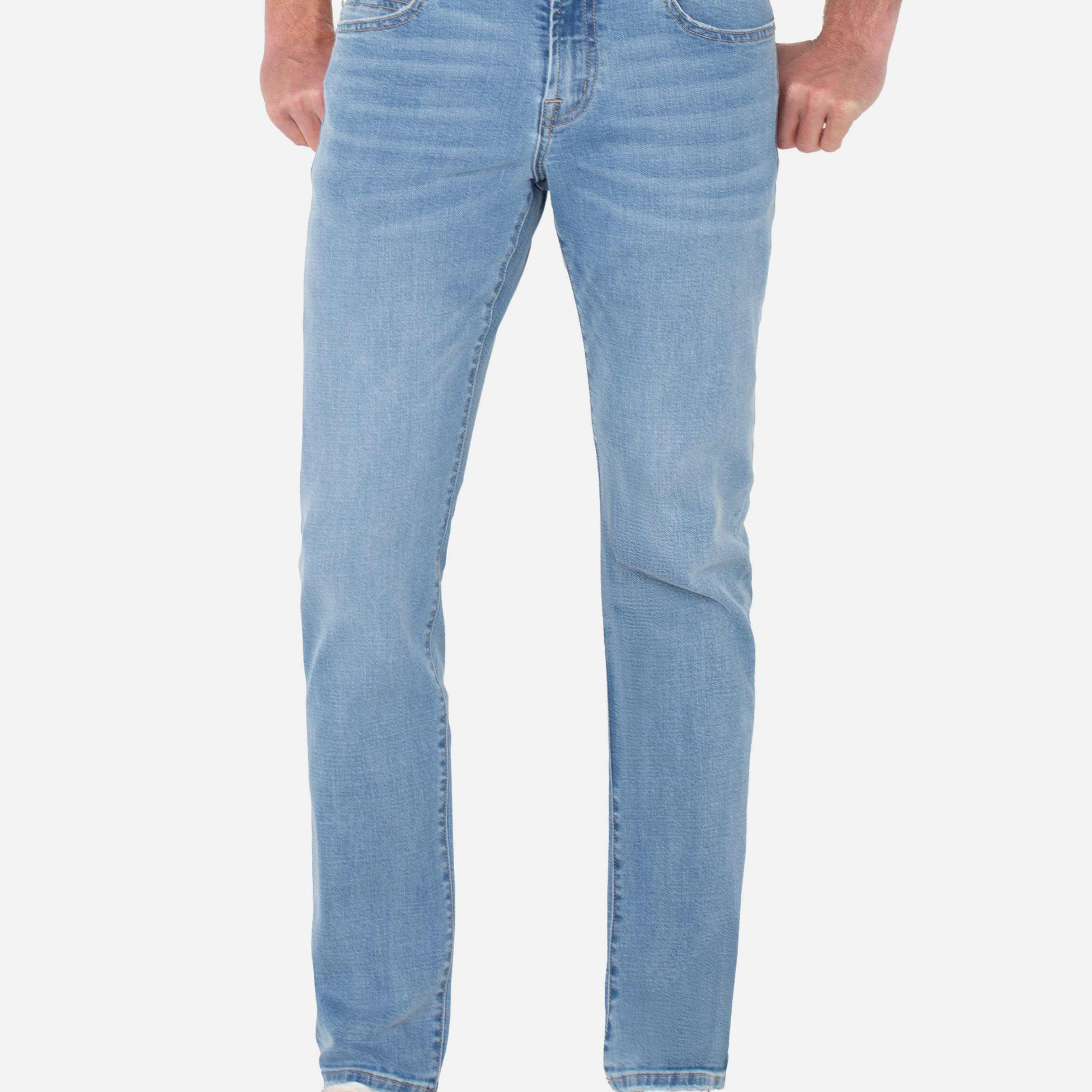 Liverpool Kingston Modern Straight Jean Sonora Blue Denim Stretch Men’s Bottoms for Men Athens GA Georgia Kempt Menswear Store Near Me