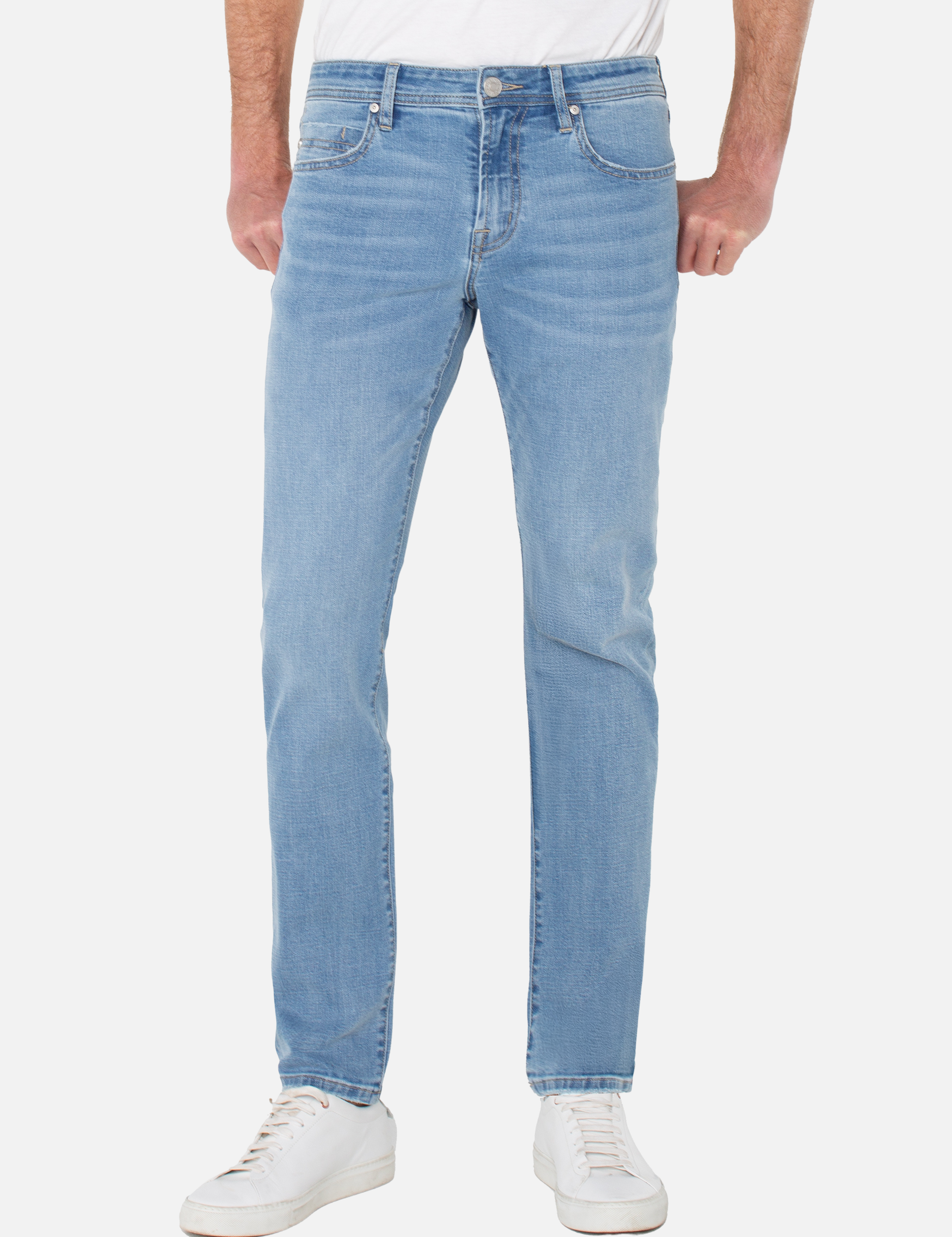 Liverpool Kingston Modern Straight Jean Sonora Blue Denim Stretch Men’s Bottoms for Men Athens GA Georgia Kempt Menswear Store Near Me