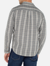 Liverpool LS Long Sleeve Double Front Pocket Collared Button Up Plaid Men’s Top for Men Ivory Navy Olive Multicolor Athens GA Georgia Kempt Menswear Store Near Me