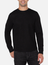 Liverpool Long Sleeve LS Crew Black Shirt Double Knit Texture Fall Winter Men’s Tops for Men Athens GA Georgia Kempt Menswear Store Near Me