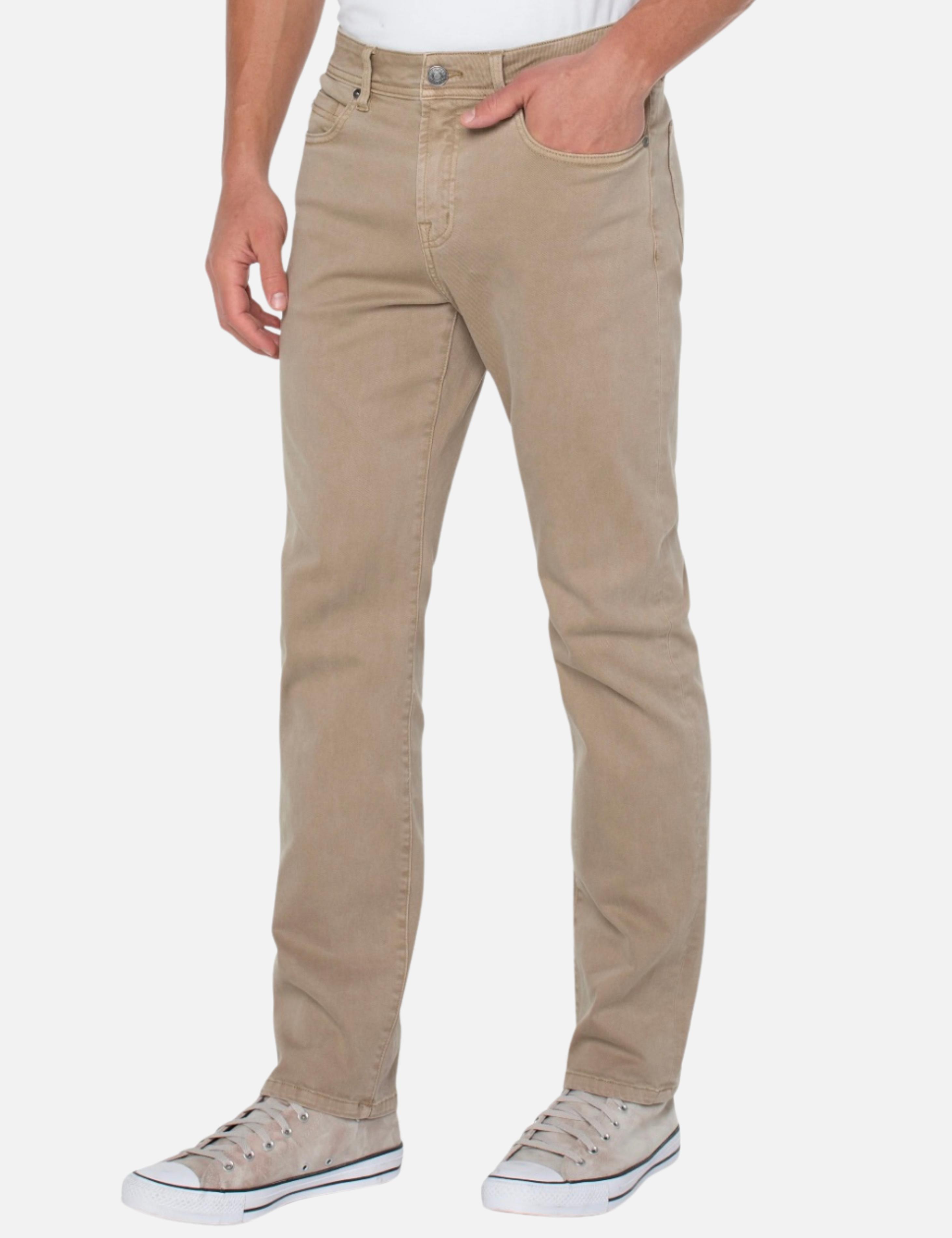 Liverpool Regent Relaxed Straight Jean Wheat Men’s Bottoms Athens GA Georgia Kempt Menswear Store Near Me