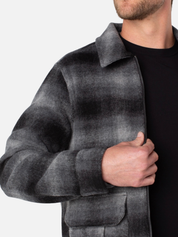 Liverpool Polar Bomber Jacket Black Grey Multicolor Collared Font Pocket Zip Up Men’s Long Sleeve Outerwear for Men Athens GA Georgia Kempt Menswear Store Near Me