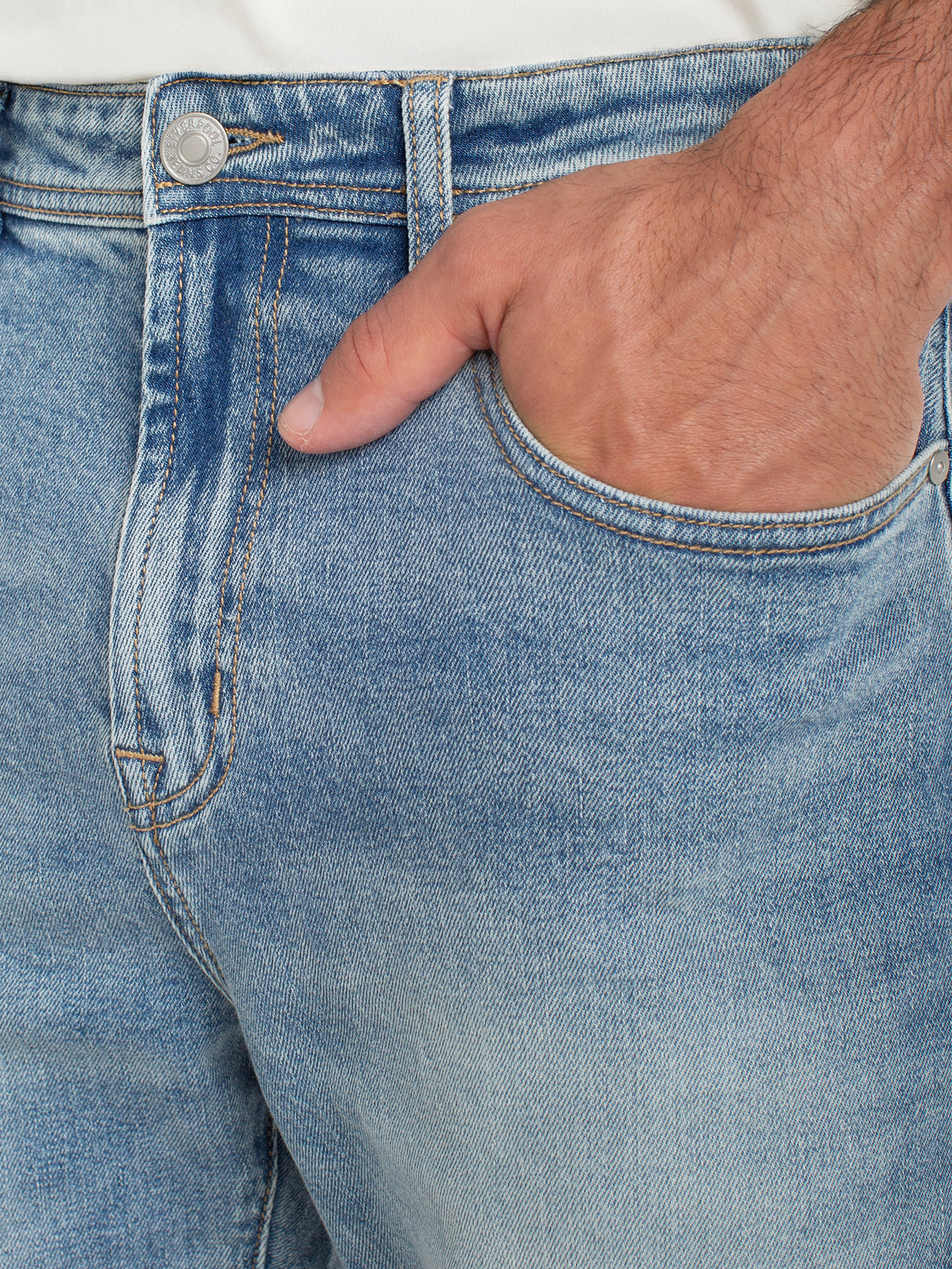 Liverpool Sutton Loose Straight Jean - Ensenada