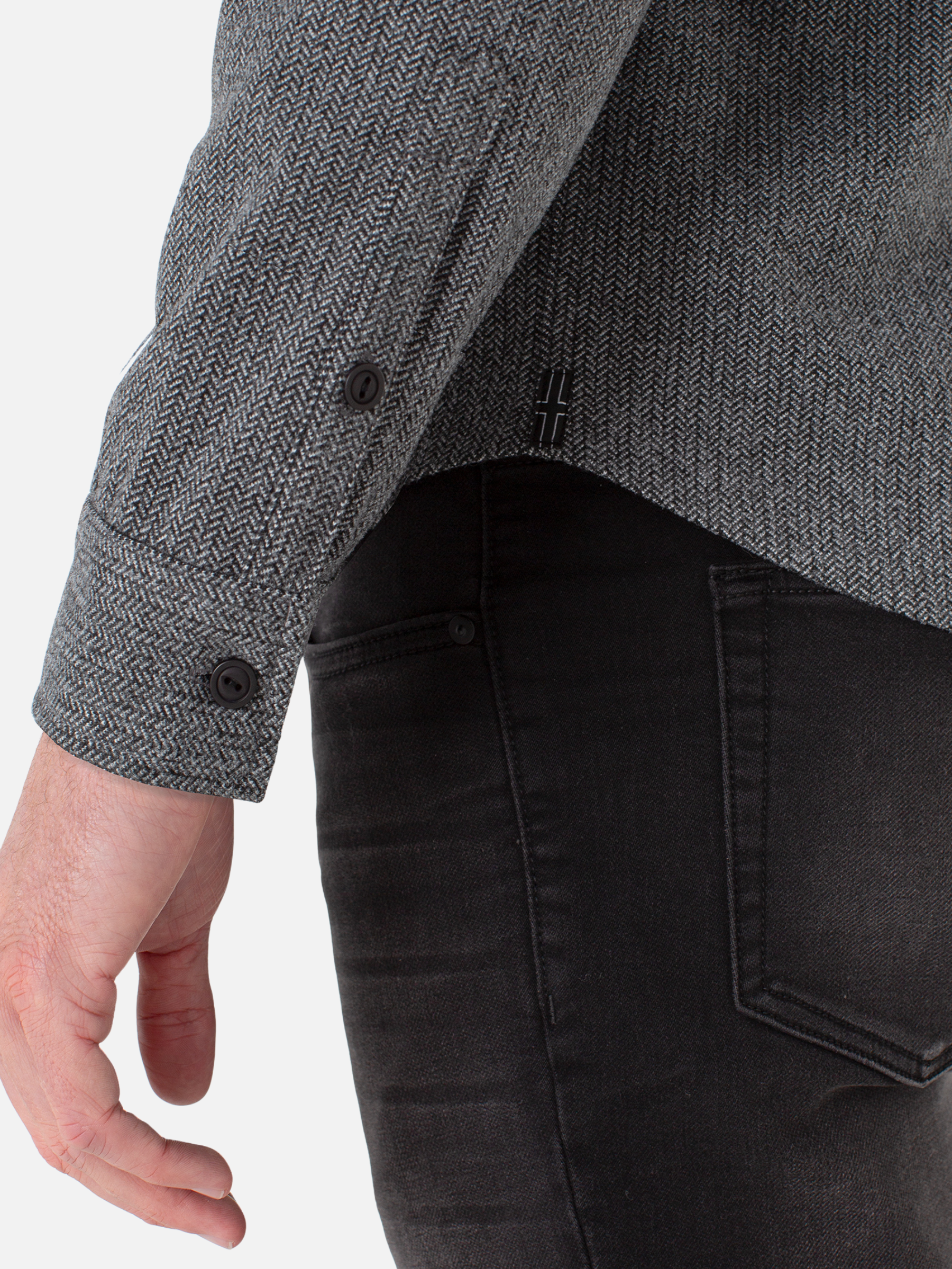 Liverpool Decatur Knit Button Down