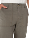 Liverpool Mens Utility Straight Leg Workwear Pant Pewter Green Kempt Mens Shop Athens Georgia
