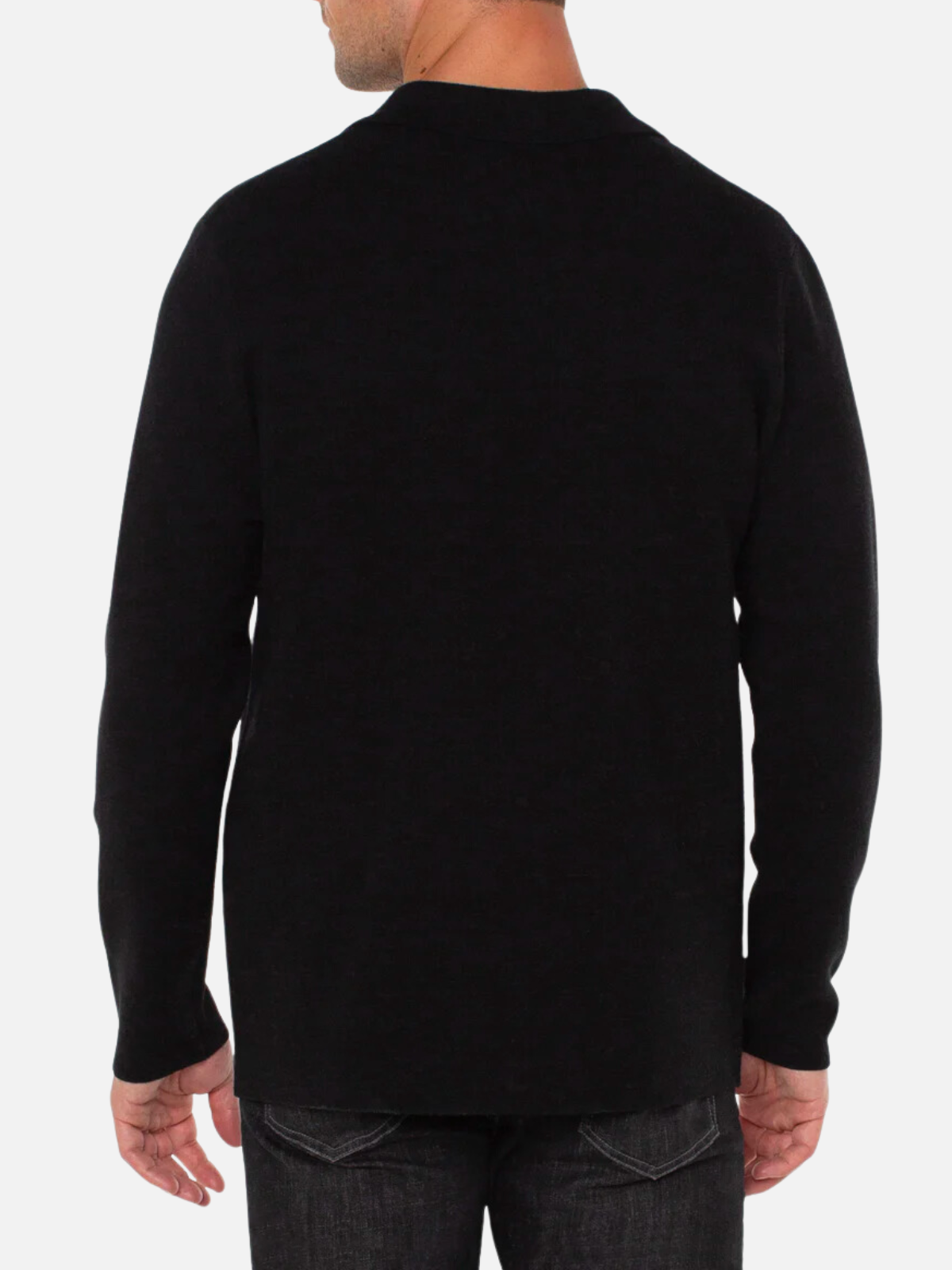 Liverpool Sweater Blazer Black Kempt Mens Clothing Store Athens GA