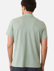 Marine Layer Air Polo Iceberg Green Light Pale Sage Collared Men’s Shirt for Men Athens GA Georgia Kempt Menswear Store Near Me Spring Summer 