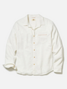 Marine Layer Classic Stretch Selvage Shirt Natural Cream White Soft Comfortable Breathable Men’s Top for Men Athens GA Georgia Kempt Menswear Store Near Me