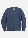 Marine Layer Corbet Quilted Crewneck Men’s LS Long Sleeve Blue Soft Top Athens GA Georgia Kempt Menswear Store Near Me