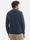 Marine Layer Corbet Quilted Crewneck Men’s LS Long Sleeve Blue Soft Top Athens GA Georgia Kempt Menswear Store Near Me