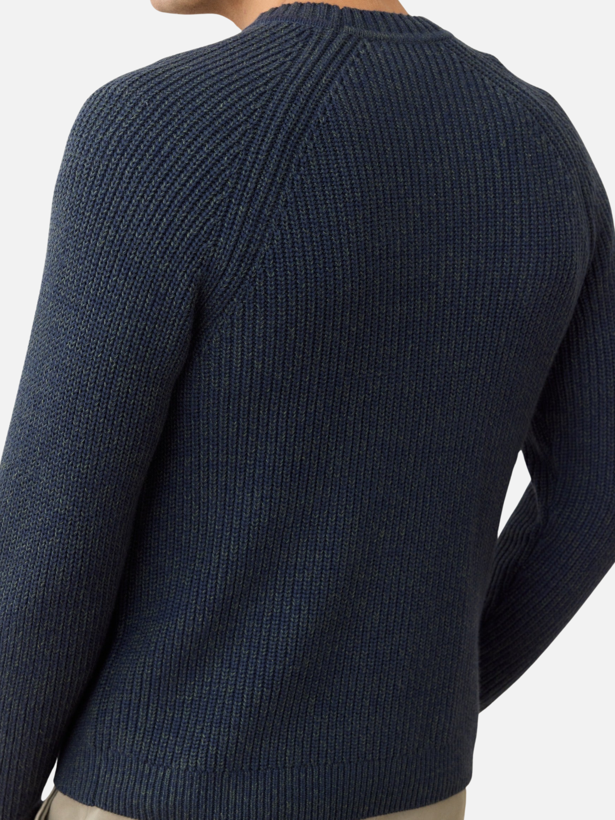 Marine Layer Inverness Crew Sweater LS Long Sleeve Fall Winter Tops for Men Men’s Shirts Knit Knitwear Athens GA Georgia Kempt Menswear Store Near Me Navy Blue Green