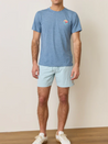 Marine Layer Lined 6” Sport and Swim Short Light Sterling Blue Spring Summer Men’s Bottoms for Men Athens GA Georgia Kempt Menswear Store Near Me