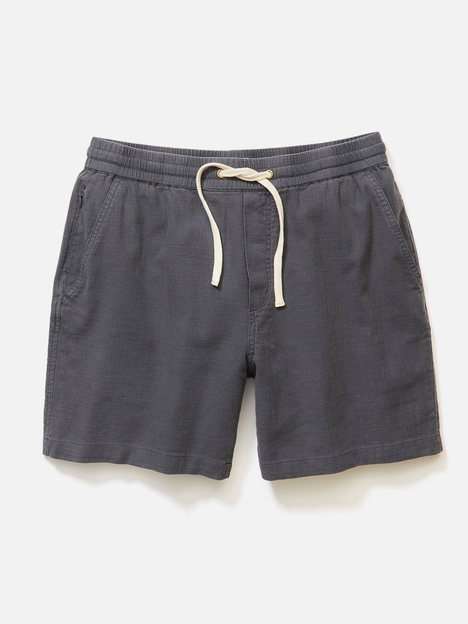Marine Layer Saturday 6” Beach Short Faded Black Elastic Waist Drawstring Summer Shorts for Men Athens GA Georgia Kempt Menswear Store Near Me
