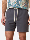 Marine Layer Saturday 6” Beach Short Faded Black Elastic Waist Drawstring Summer Shorts for Men Athens GA Georgia Kempt Menswear Store Near Me