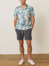 Marine Layer Saturday 6” Beach Short Faded Black Elastic Waist Drawstring Summer Shorts for Men Athens GA Georgia Kempt Menswear Store Near Me