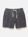 Marine Layer Saturday 6” Beach Short Faded Black Elastic Waist Drawstring Summer Shorts for Men Athens GA Georgia Kempt Menswear Store Near Me