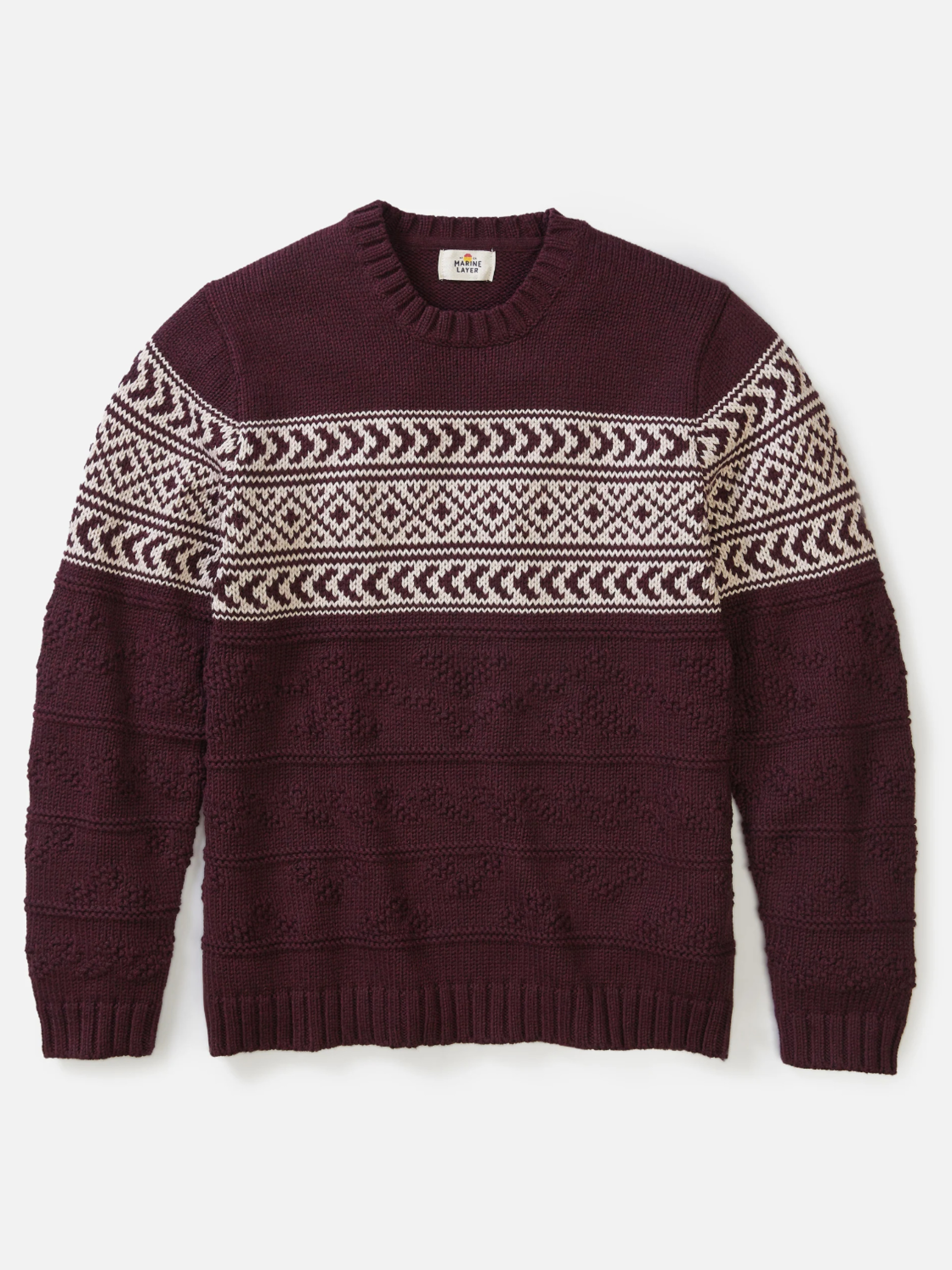 Marine Layer Erik Textured Sweater