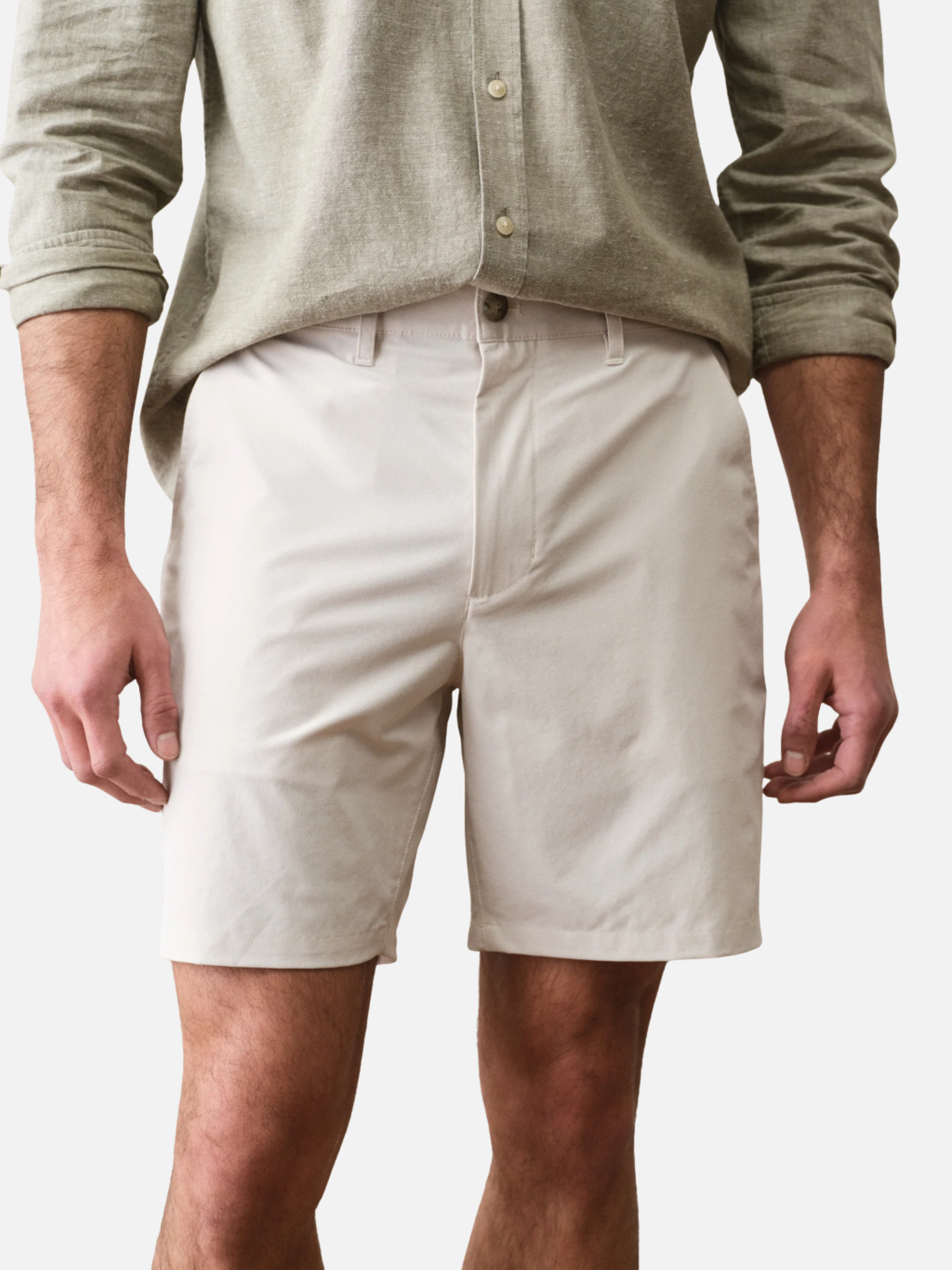 Marine Layer Hybrid Short 7” - Stone