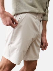 Marine Layer Hybrid Short 7” - Stone