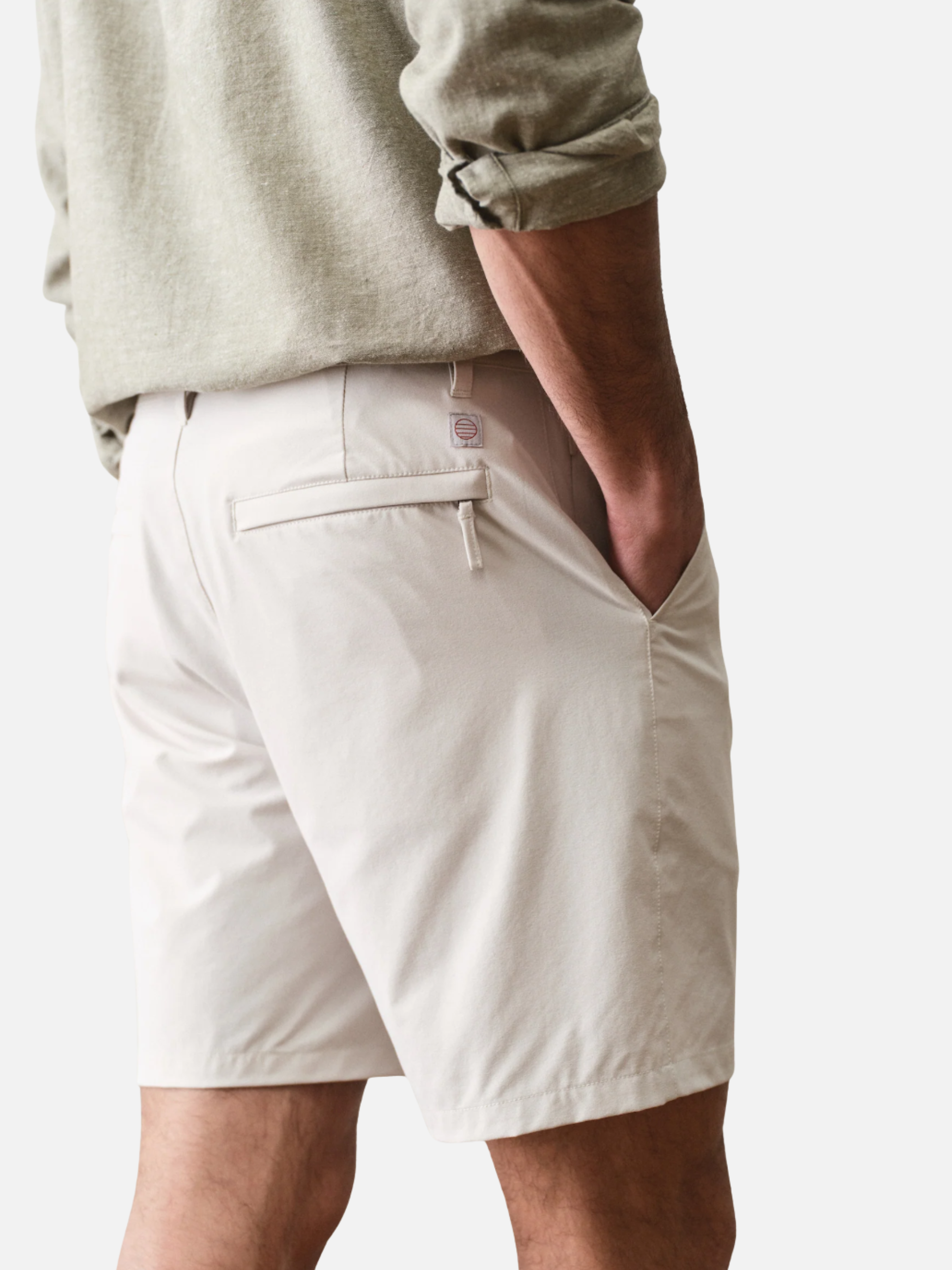 Marine Layer Hybrid Short 7” - Stone