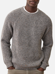 Marine Layer Inverness Crew Sweater - Grey