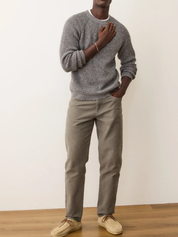 Marine Layer Inverness Crew Sweater - Grey