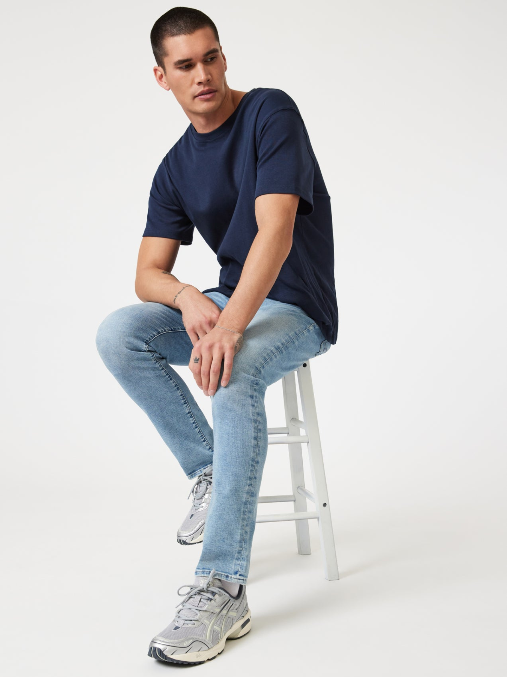 Mavi Jake Slim Fit Jeans Jean Light Used Feather Blue Denim Athens GA Georgia Kempt Menswear Store Near Me