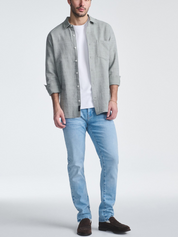 Mavi Marcus Slim Straight Fit Leg Jean Aqua Feather Blue Men’s Denim Spring Summer Pants Bottoms for Men Athens GA Georgia Kempt Menswear Store Near Me