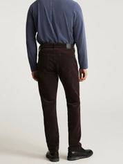 Mavi Slim Straight Leg Fit Pants Penny Cord Corduroy Textured Dark Brown Fall Winter Men’s Bottoms for Men Athens GA Georgia Kempt Menswear Store Near Me